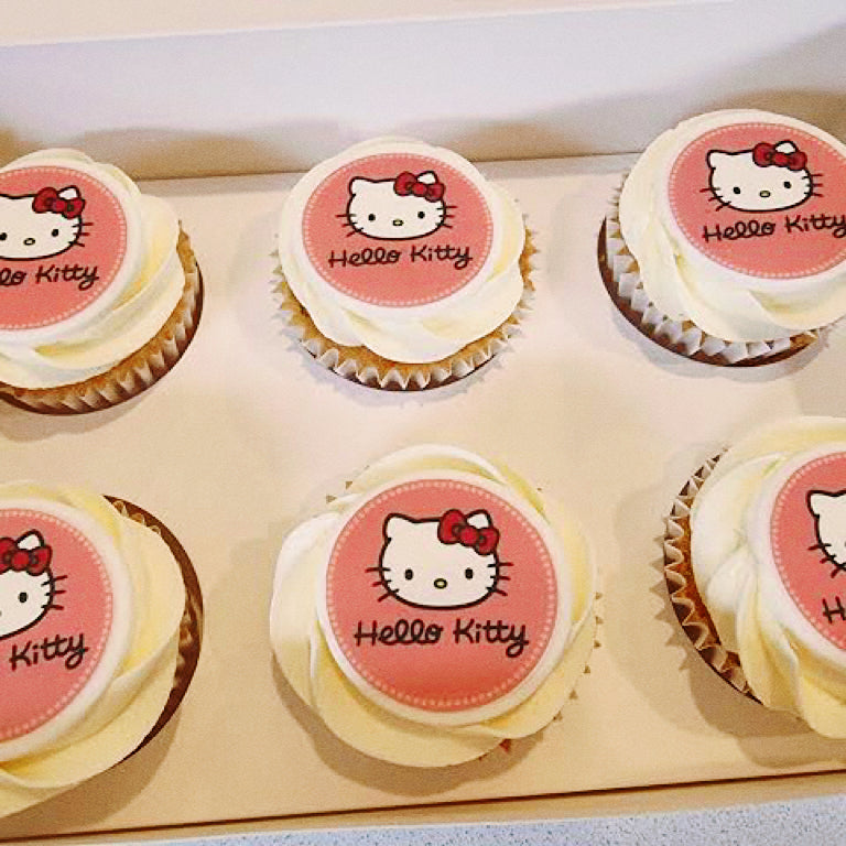 Edible Image Cupcake