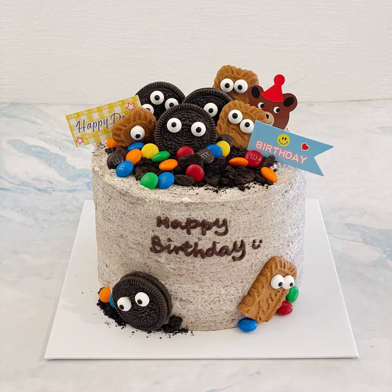 Cookie Monsters Cake