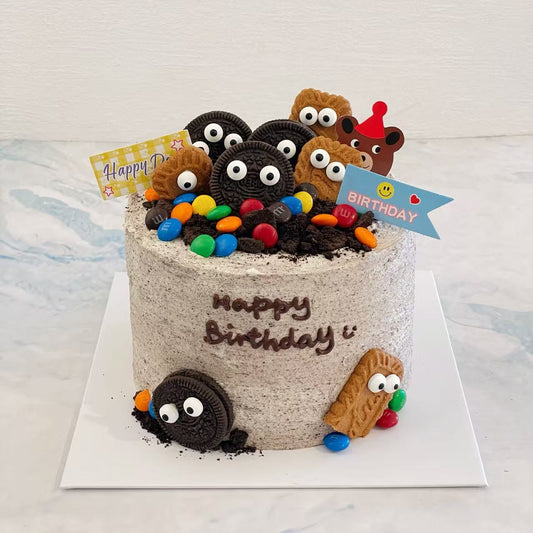Cookie Monsters Cake