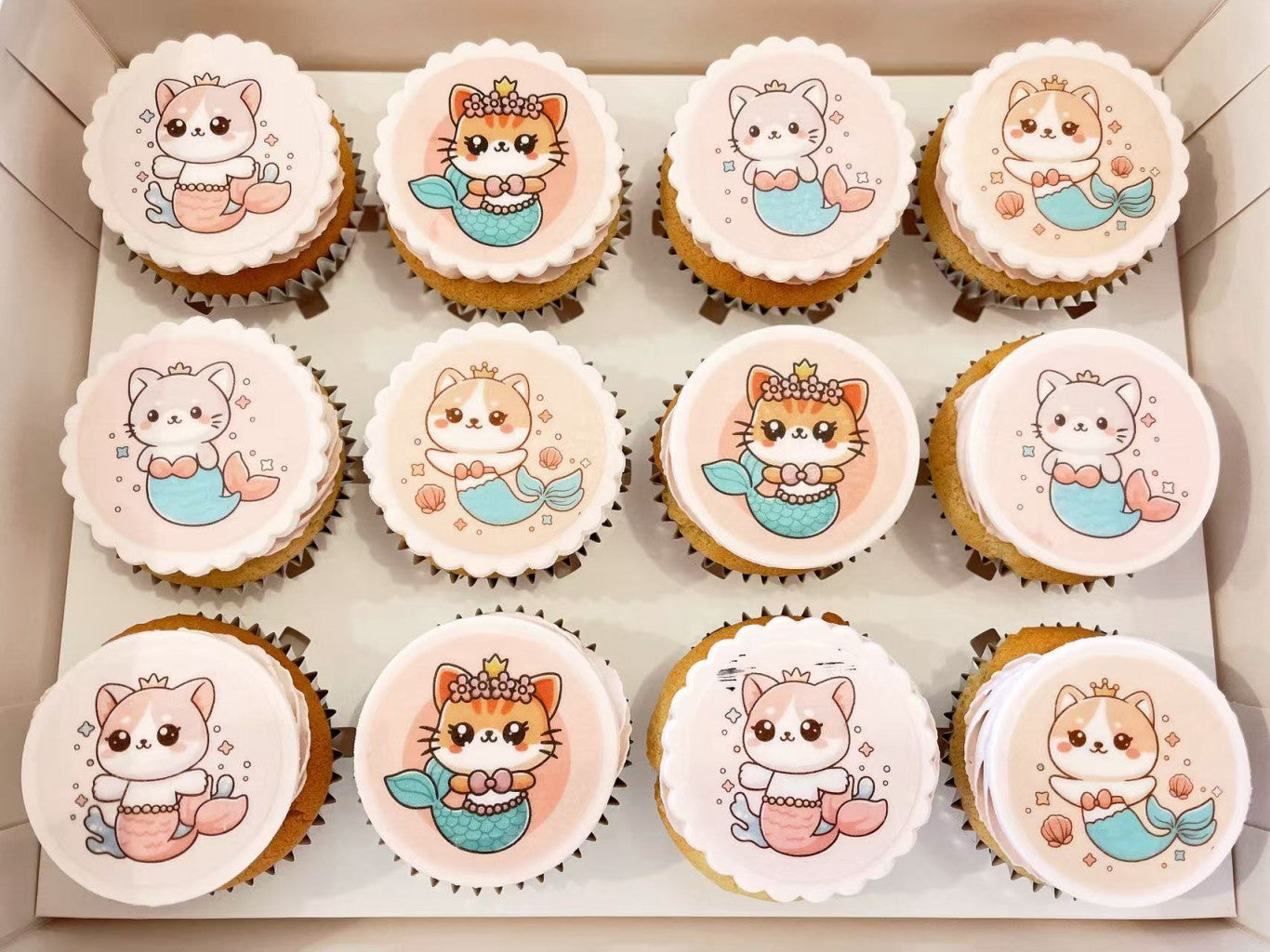 Edible Image Cupcake