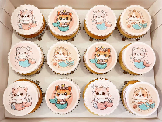 Edible Image Cupcake