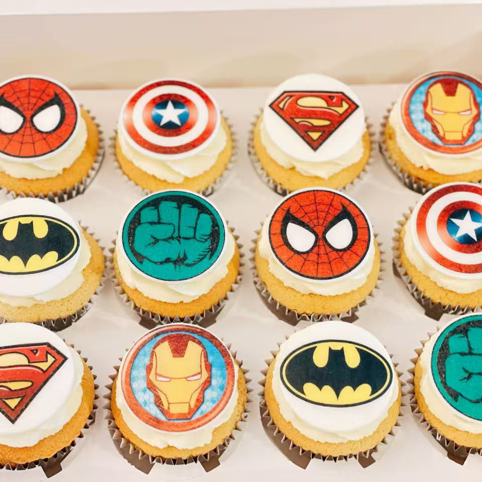 Superhero Cupcake